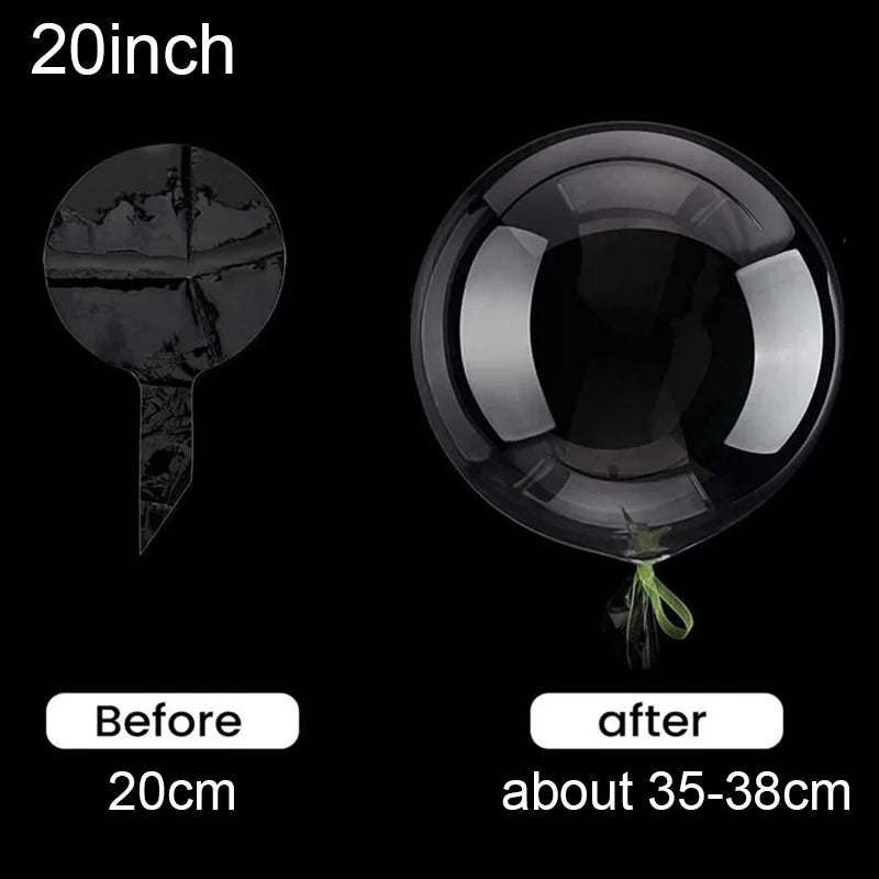 Clear Bubble Balloons – 10 Pack
