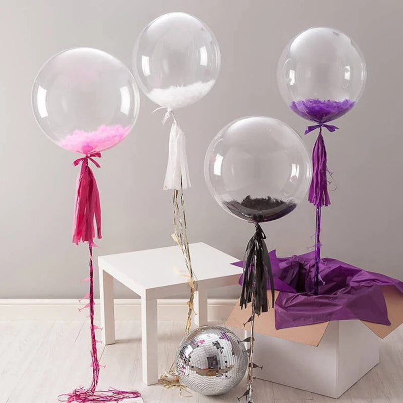 Clear Bubble Balloons – 10 Pack