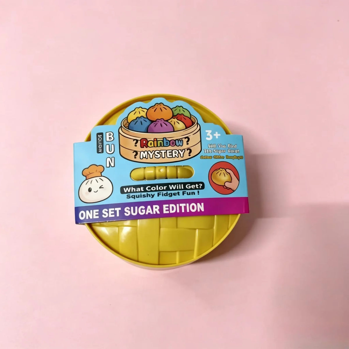 Glitter Dumpling Squishy Toy