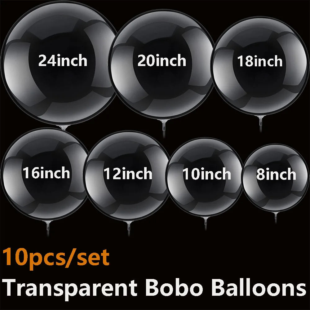 Clear Bubble Balloons – 10 Pack