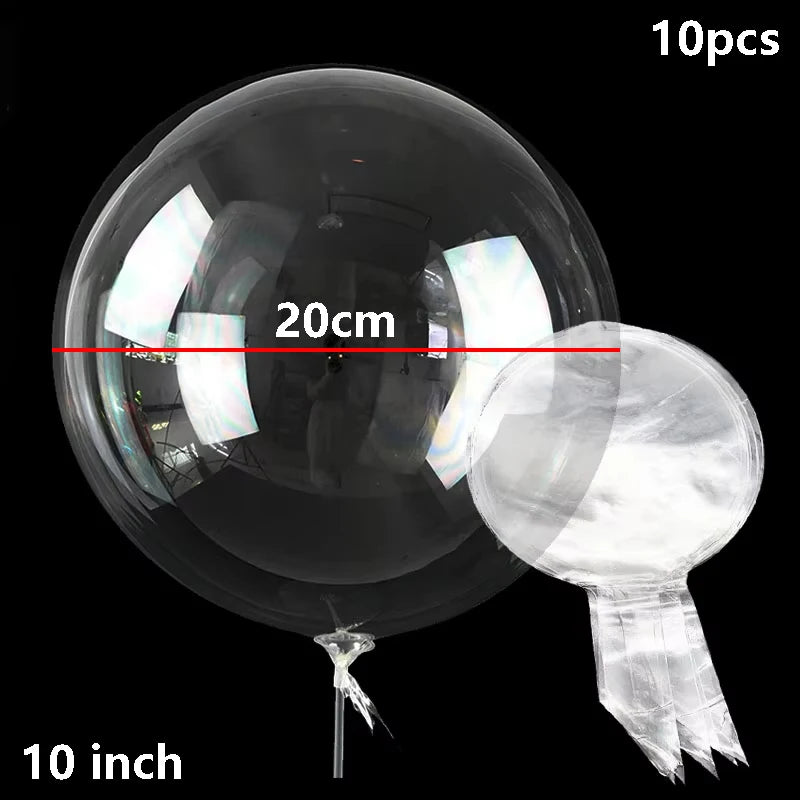 Clear Bubble Balloons – 10 Pack