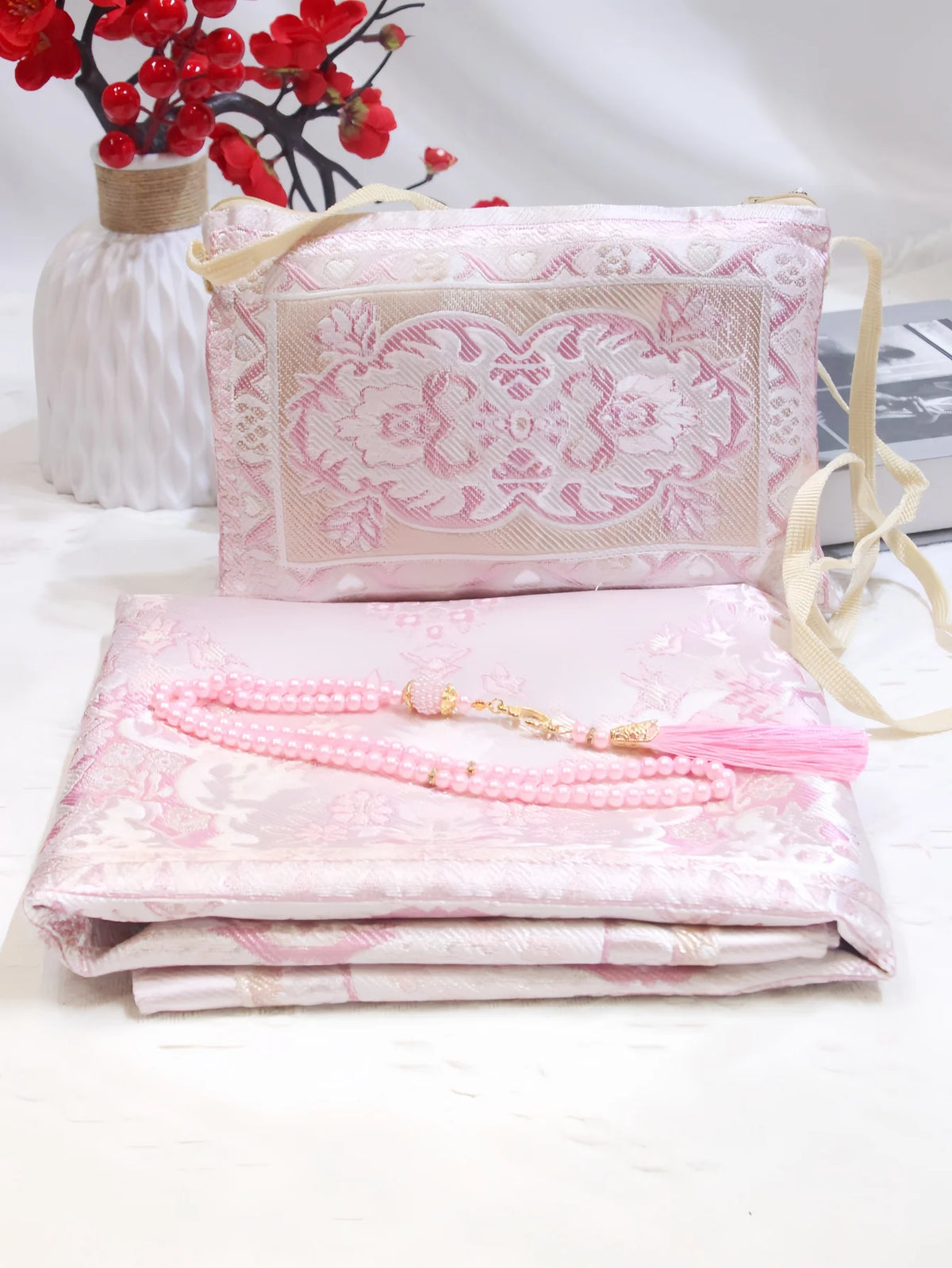 Prayer Mat & Beads Gift Set