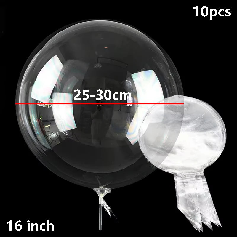 Clear Bubble Balloons – 10 Pack