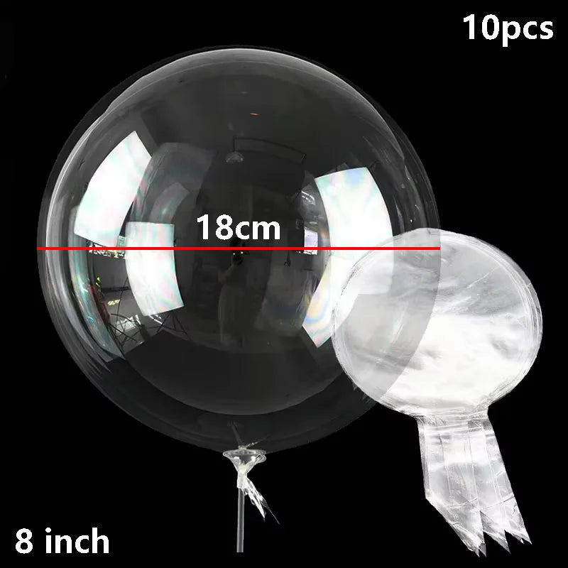 Clear Bubble Balloons – 10 Pack