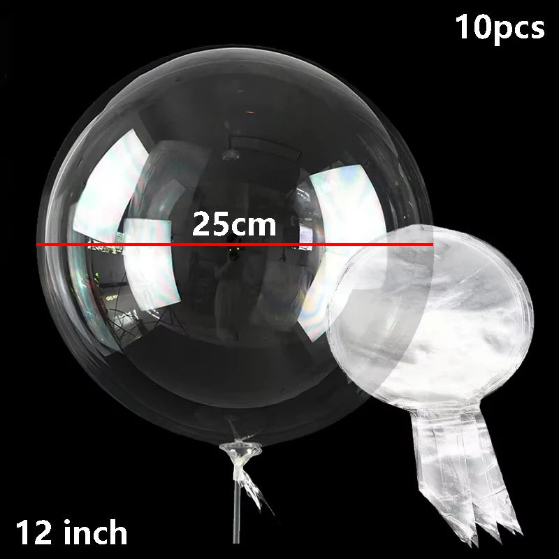 Clear Bubble Balloons – 10 Pack