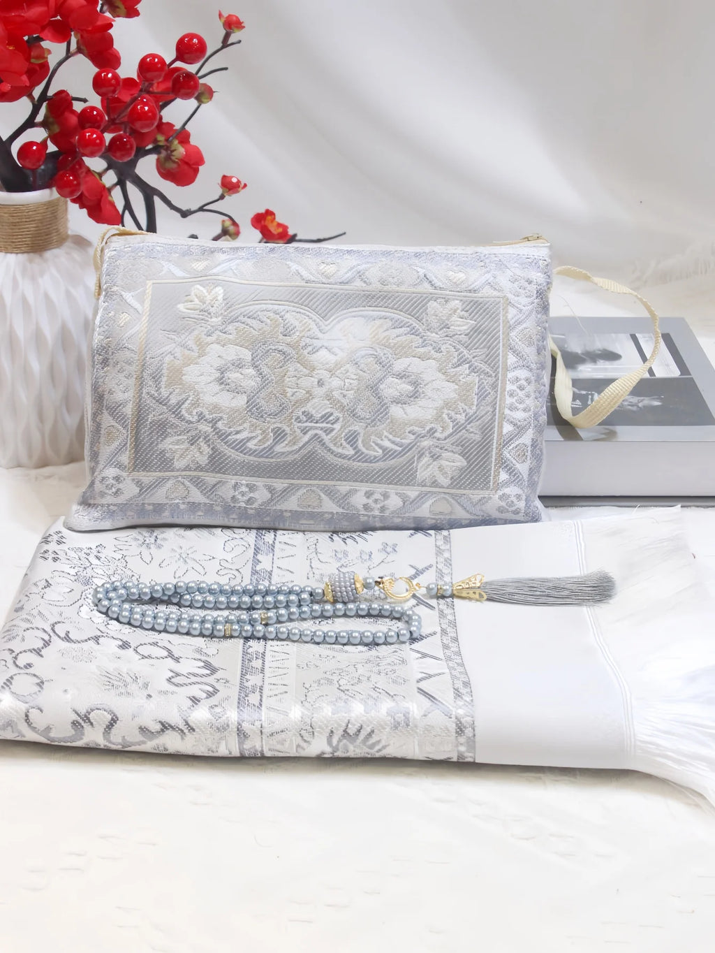 Prayer Mat & Beads Gift Set
