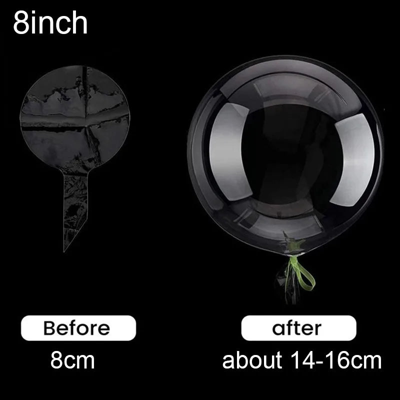 Clear Bubble Balloons – 10 Pack