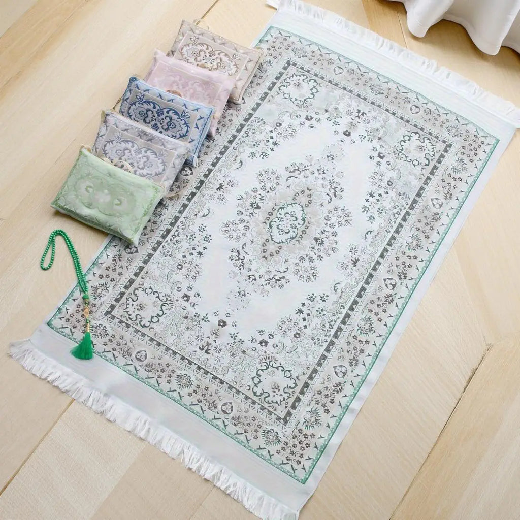Prayer Mat & Beads Gift Set