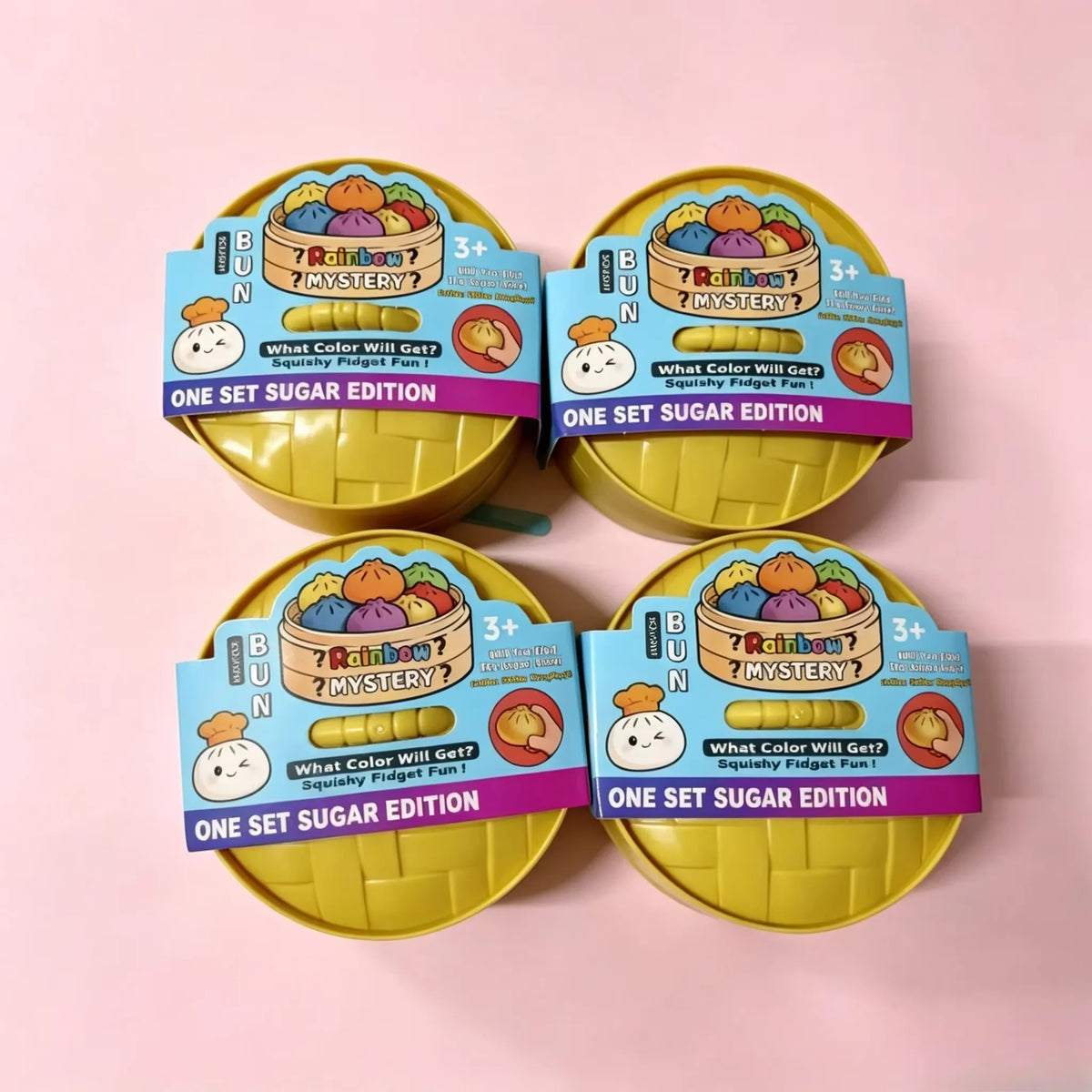Glitter Dumpling Squishy Toy