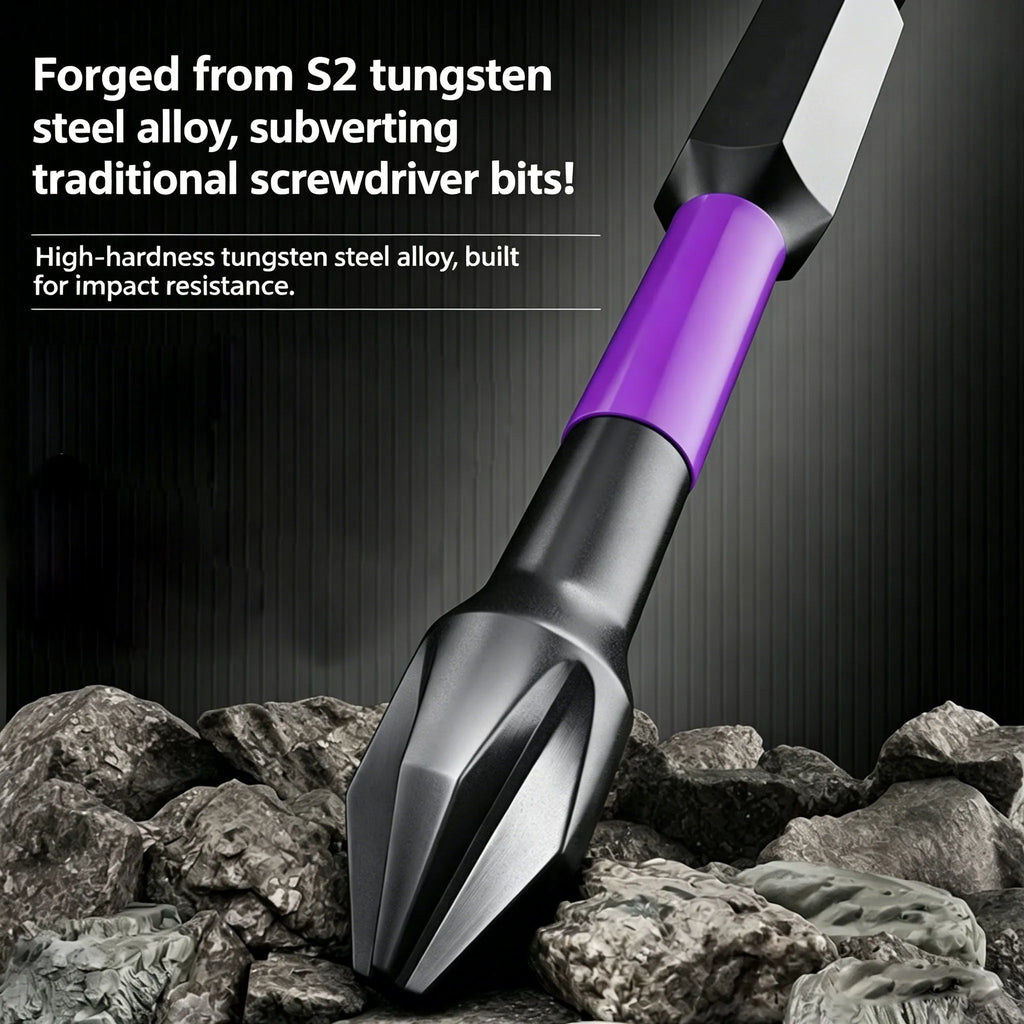 Magnetic Screwdriver Bit Set – 6 Pieces