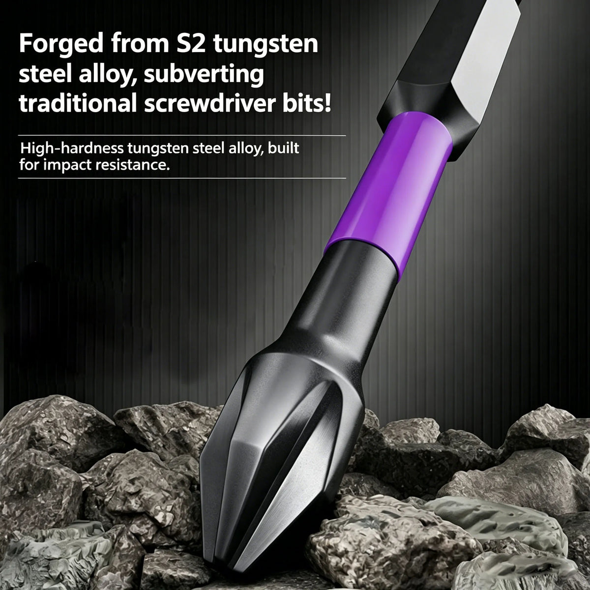 Magnetic Screwdriver Bit Set – 6 Pieces