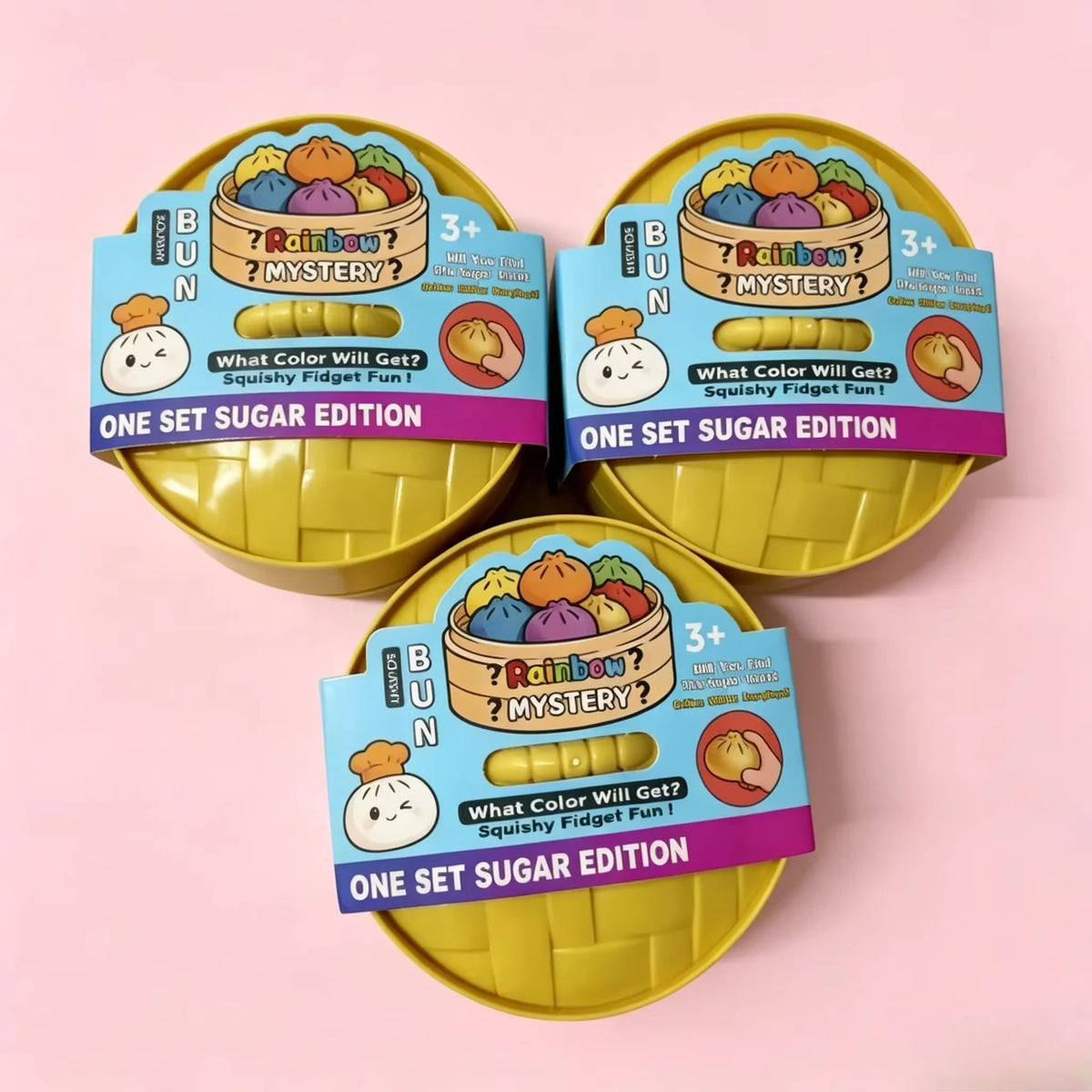 Glitter Dumpling Squishy Toy
