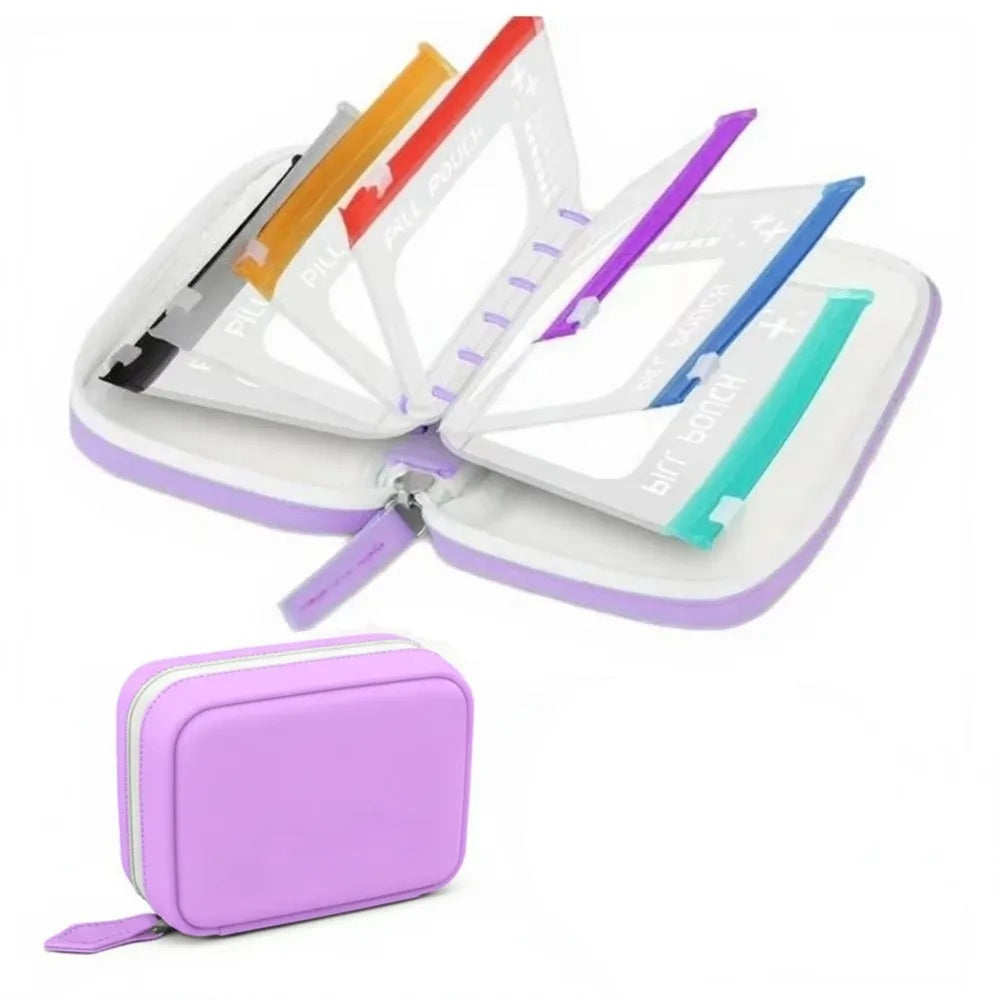 Weekly Pill Organizer Pouches