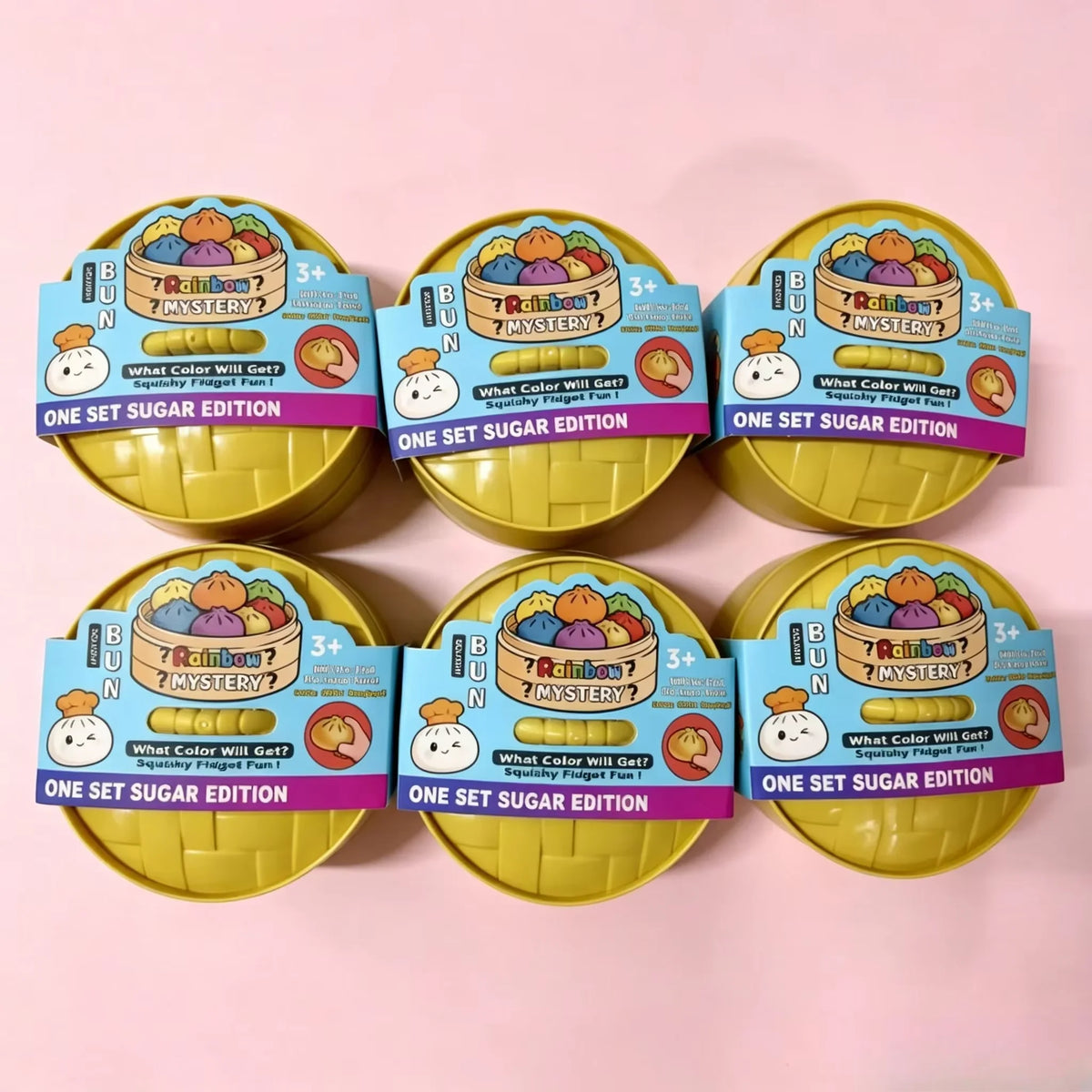 Glitter Dumpling Squishy Toy